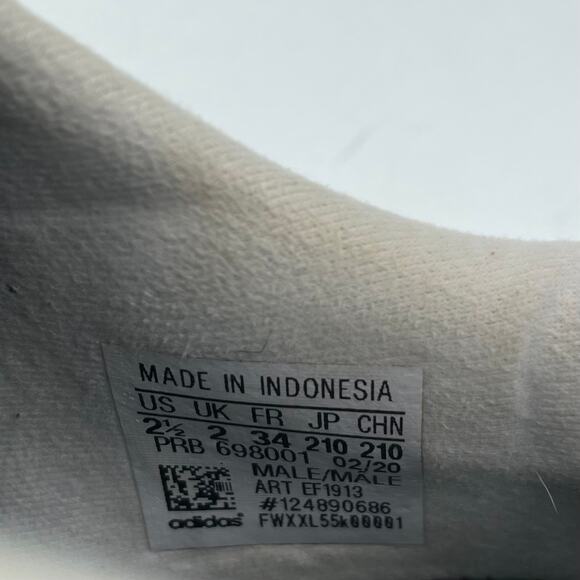 Adidas Copa 20.3 Firm Ground FG Green White Soccer Cleats Youth Kids 2.5 - Picture 8 of 8